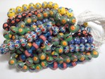 majapahit lampwork beads