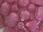 glass - colour mix - 2701P-309 translucent dark pink x 1kg