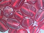 glass - colour mix - 2701P-312 transparent cherry red x 1kg