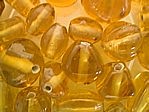 glass - colour mix - 2701P-317 transparent amber yellow x 1kg