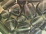 glass - colour mix - 2701P-313 transparent dull olive x 1kg