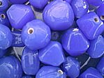 glass - colour mix - 2701P-284 translucent mid blue x 1kg