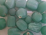 glass - colour mix - 2701F-285 frosted - translucent teal green x 1kg