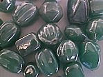 glass - colour mix - 2701G-285 gunmetal - translucent teal green x 1kg