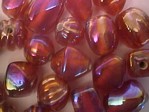 glass - colour mix - 2701R-011 rainbow - transparent orange fire x 1kg