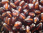 glass - colour mix - 2701P-008 transparent brown x 1kg