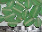 glass - colour mix - 2701F-013 frosted - transparent pale green x 1kg