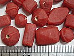 glass - colour mix - 2701F-281 frosted - opaque cherry red x 1kg