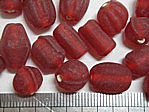 glass - colour mix - 2701F-312 frosted - transparent cherry red x 1kg