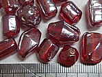 glass - colour mix - 2701G-312 gunmetal - transparent cherry red x 1kg