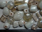 glass - colour mix - 2701G gunmetal - white family mix x 1kg