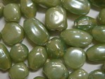 glass - colour mix - 2701G-287 gunmetal - translucent jade x 1kg