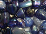 glass - colour mix - 2701R rainbow - topaz family mix x 1kg