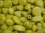 glass - colour mix - 2701F-034 frosted - op yellow x 1kg