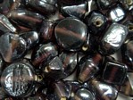 glass - colour mix - 2701G-007 gunmetal - transparent purple x 1kg