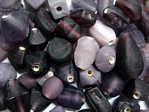 glass - colour mix - 2701F frosted - purple family mix x 1kg