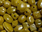 glass - colour mix - 2701G-292 gunmetal - uranium yellow x 1kg