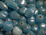 glass - colour mix - 2701G-293 gunmetal - translucent sky blue x 1kg