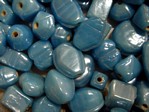 glass - colour mix - 2701G-297 gunmetal - powder blue x 1kg