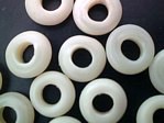 glass - 2712-035 - 6mm disc - bone op colour x 1kg