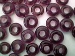 glass - 2712-007 - 6mm disc - purple trans colour x 1kg