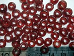 glass - 2712-001 - 6mm disc - dark red x 1kg