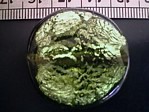 glass - foil - 10005-015 - 35mm coin - light green x 1 KG