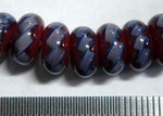 glass - moretti lampwork 033A-658 x 10 strands