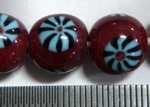 glass - moretti lampwork 075-638 x 10 strands