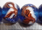 glass - moretti lampwork 718 x 10 strands