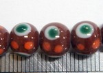 glass - moretti lampwork 727 x 10 strands