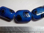 glass - moretti lampwork 700C sapphire x 10 strands