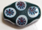 glass - trade beads x 10 - 349