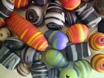 glass - mix - 2744KG - KG swirly beads mix x 1KG