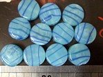 glass - 4785-293 - 14 x 7mm coin - light blue x 1kg