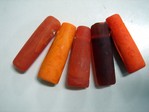 glass - mix - 4966 - nigerian pipes - orange mix x 1kg