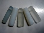 glass - mix - 4966 - nigerian pipes - white mix  x 1kg