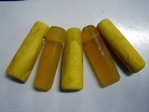 glass - mix - 4966 - nigerian pipes - yellow mix x 1kg