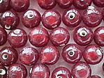 glass - round - 04mm - 1692-001 transparent dark red x 1 KG