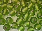 glass - round - 04mm - 1692-314 trans peridot x 1 KG