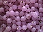 glass - round - 04mm - 1692-308 translucent pink x 1 KG