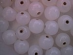 glass - round - 06mm - 1610-024 translucent moonstone x 1 KG