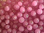 glass - round - 04mm - 1692-309 opaque dark pink x 1 KG