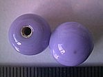 glass - round - 10mm - 1730-306 opaque lilac x 1 KG