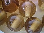 glass - round - 04mm - 1692-317 trans amber x 1 KG