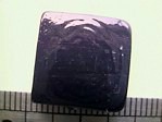 glass - 1825-039 - 15mm flat square - black x 1 KG