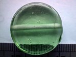 glass - 1822-013 - 20mm coin - pale green x 1 KG