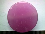 glass - 1822-308 - 20mm coin - opaque pink x 1 KG