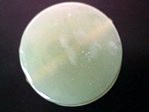 glass - 1822-287 - 20mm coin - translucent jade green x 1 KG