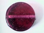 glass - 1822-311 - 20mm coin - trans dark rose pink x 1 KG